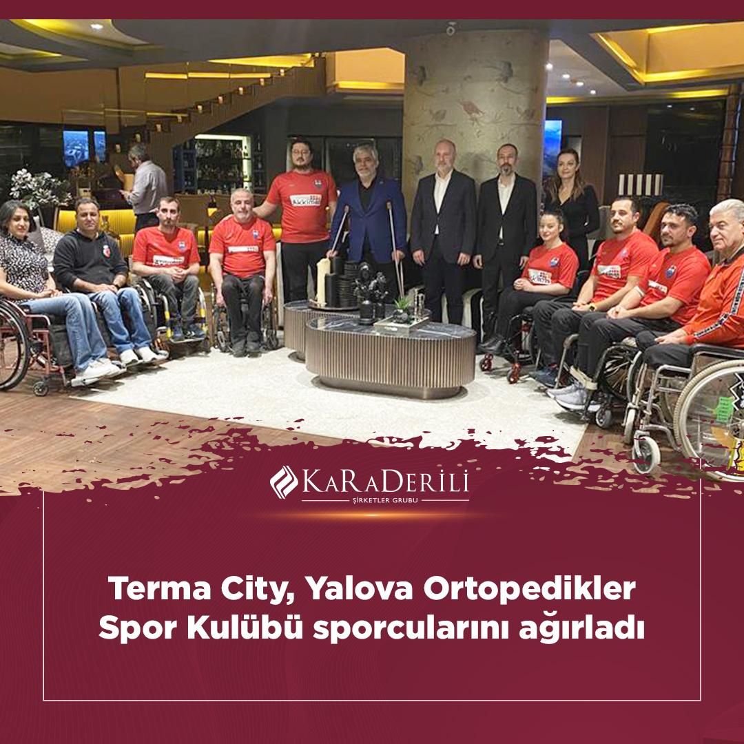 Terma City, Yalova Ortopedikler Spor Kulübü sporcularını ağırladı